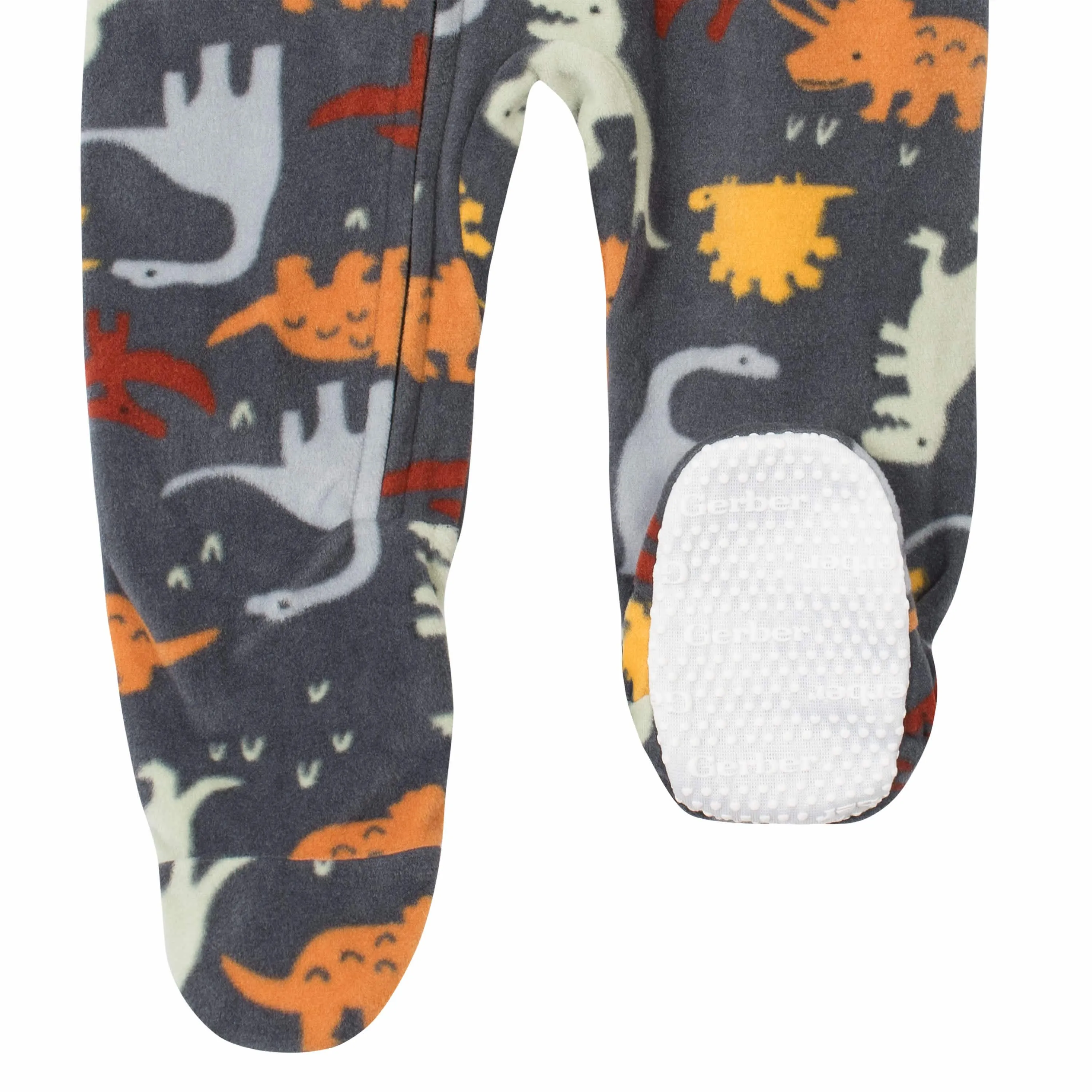 2-Pack Baby & Toddler Boys Dino Fleece Pajamas