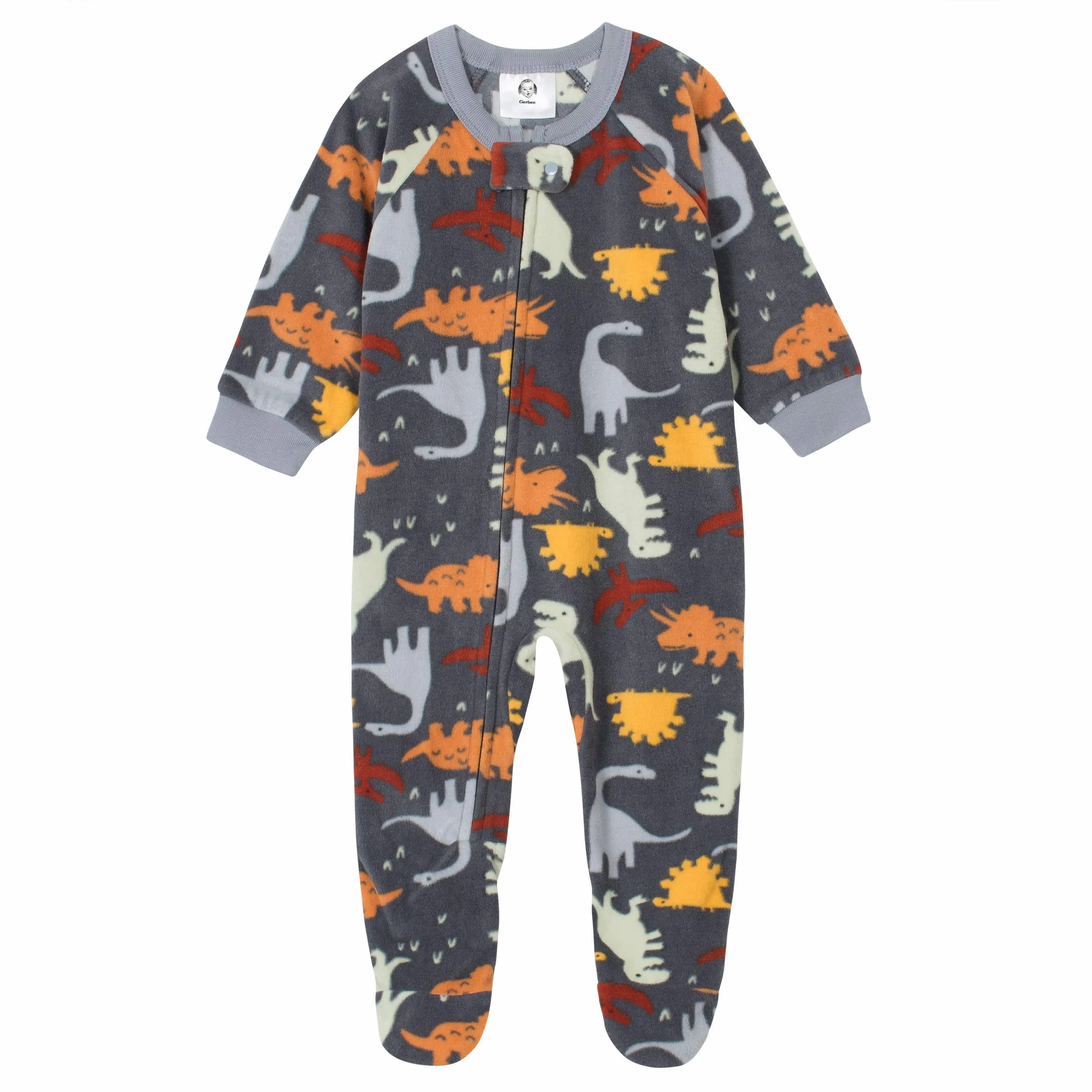 2-Pack Baby & Toddler Boys Dino Fleece Pajamas