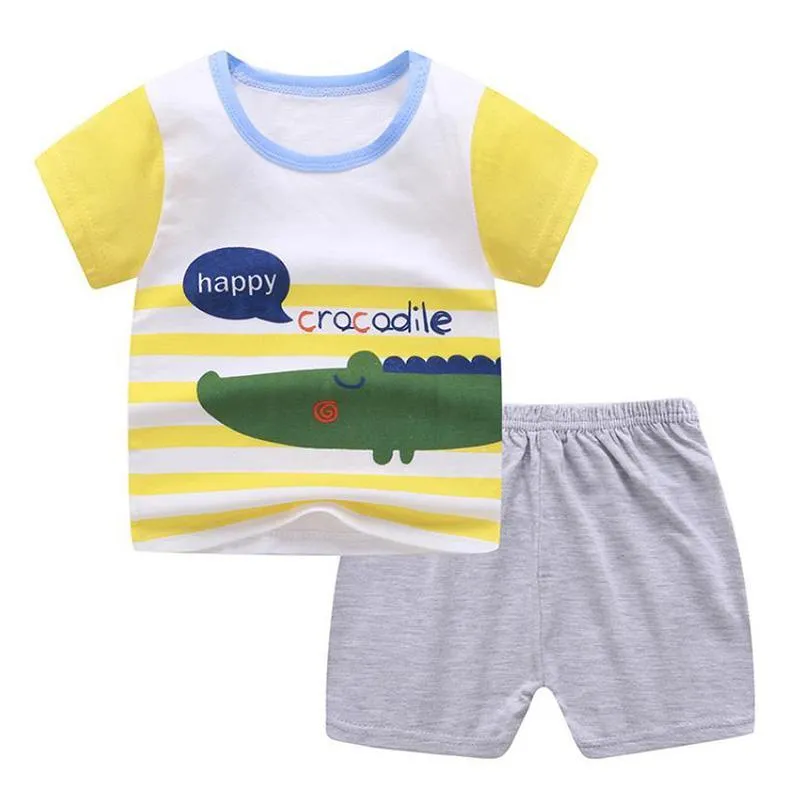 2-piece Pajamas Sets for Toddler Boy Wholesale Children's Clothing