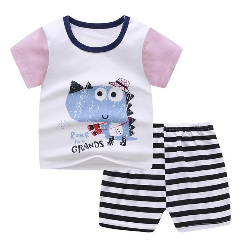 2-piece Pajamas Sets for Toddler Boy Wholesale Children's Clothing