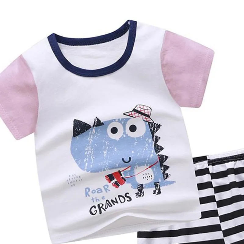 2-piece Pajamas Sets for Toddler Boy Wholesale Children's Clothing