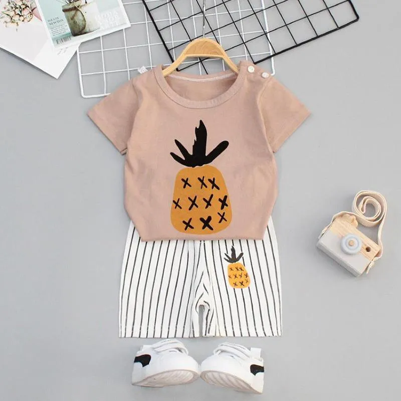 2-piece Thin Pajamas Sets for Toddler Boy Wholesale Children's Clothing