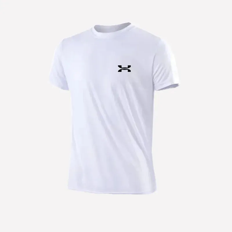 2024 Men's New Summer Tops T-shirts Breathable Cool Sports Running Hot Tops Hot Sale 1000 