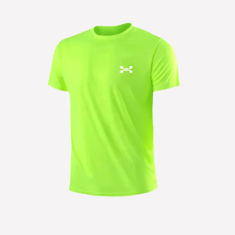 2024 Men's New Summer Tops T-shirts Breathable Cool Sports Running Hot Tops Hot Sale 1000 