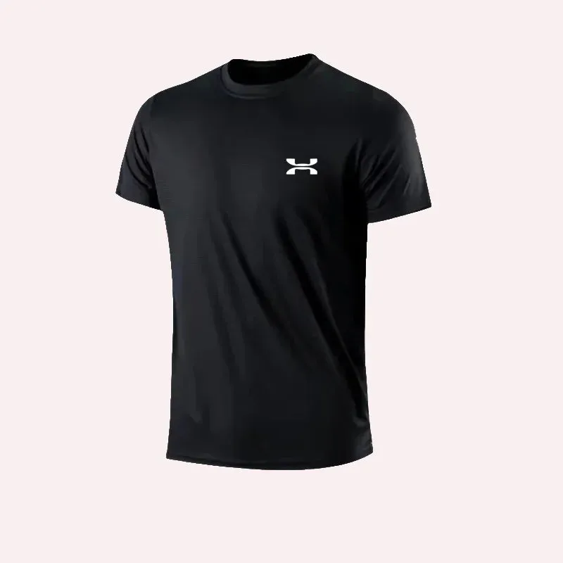 2024 Men's New Summer Tops T-shirts Breathable Cool Sports Running Hot Tops Hot Sale 1000 