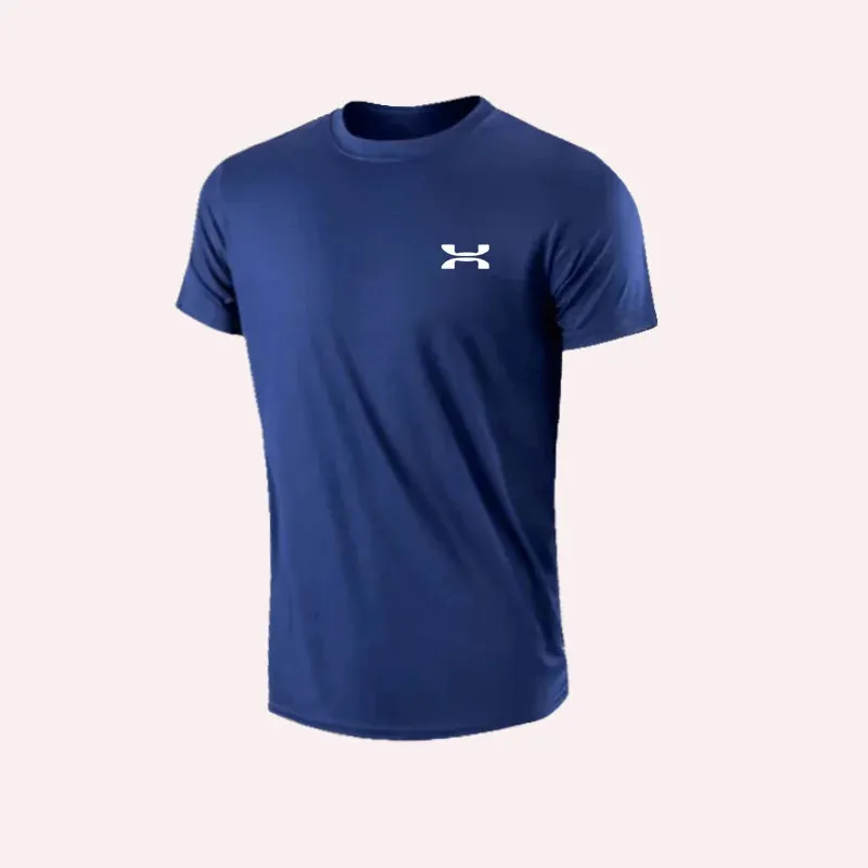 2024 Men's New Summer Tops T-shirts Breathable Cool Sports Running Hot Tops Hot Sale 1000 