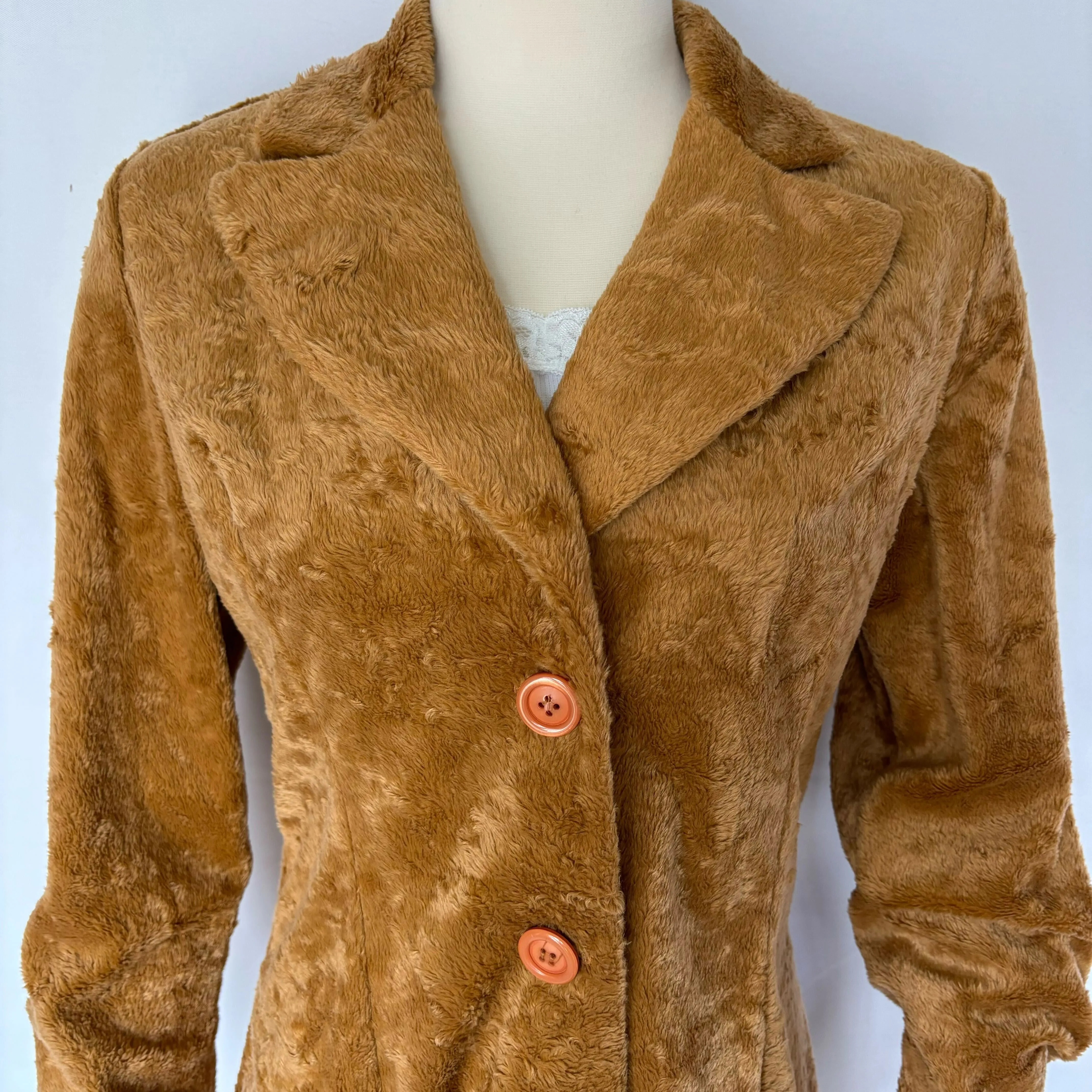 Ambiance Marigold Faux Fur Coat