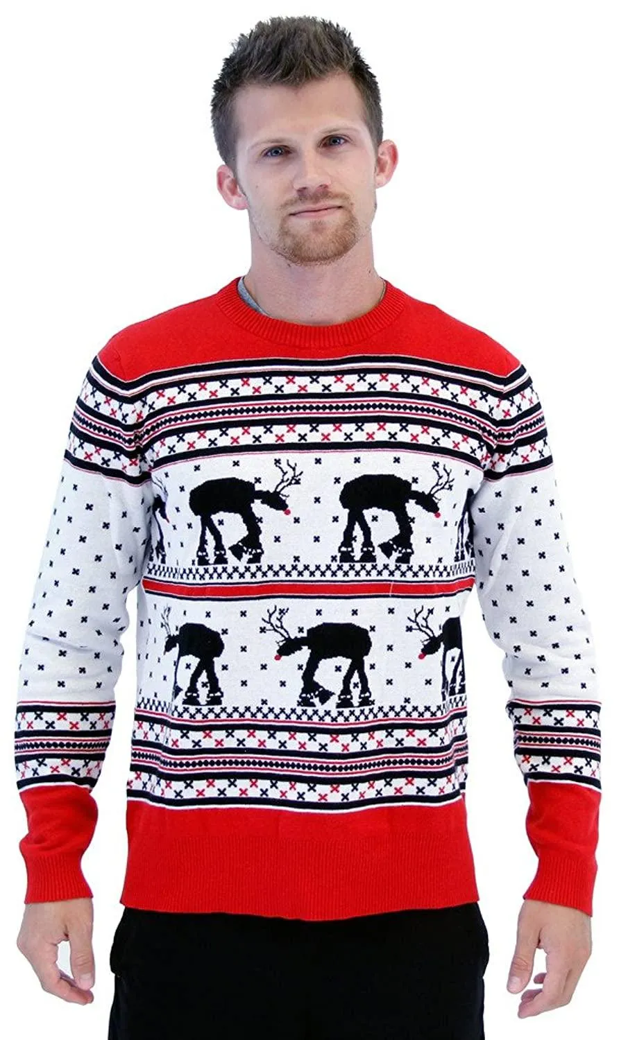 AT-AT Reindeer Ugly Christmas Sweater