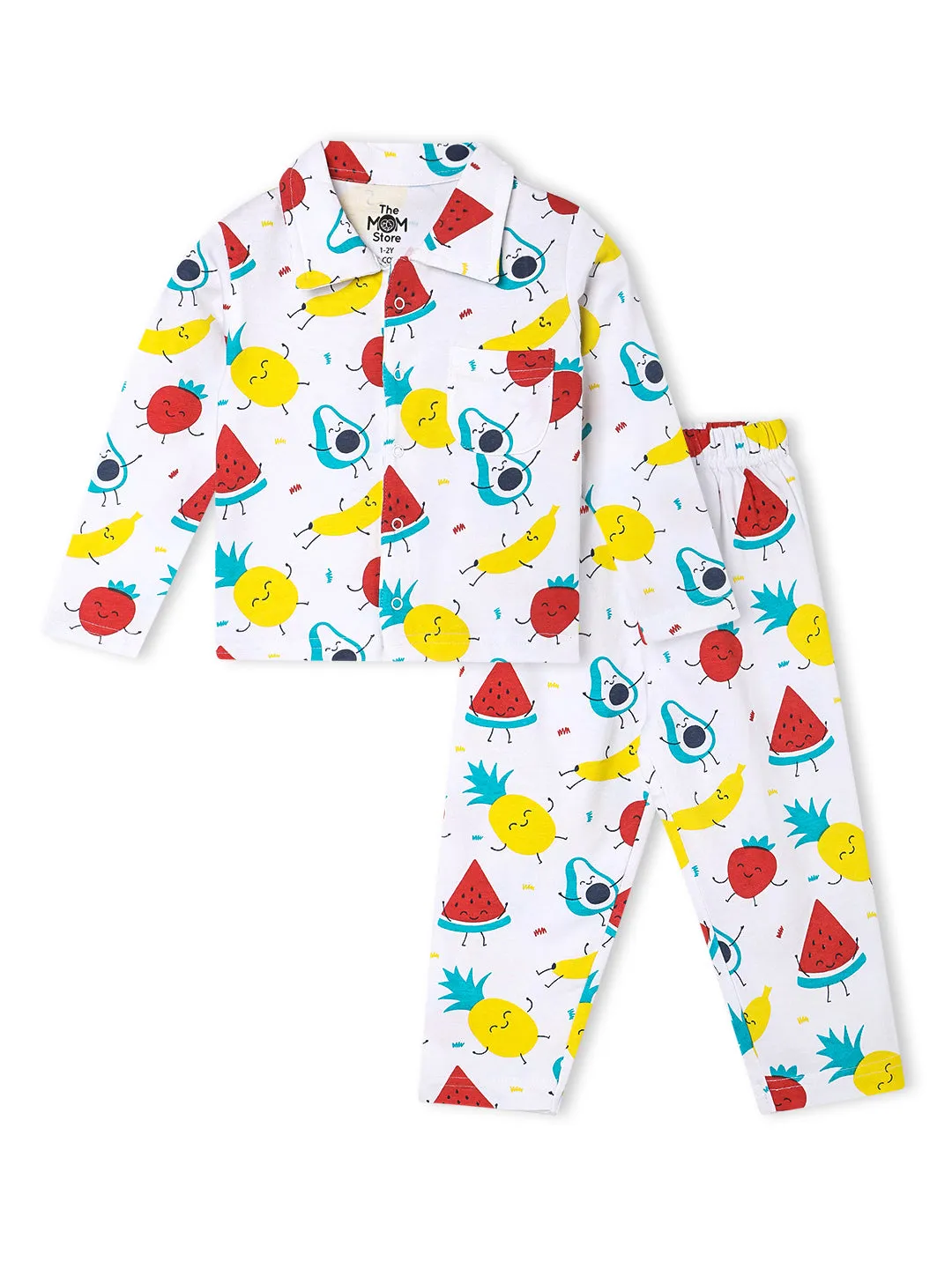 Baby and Kids Pajama Nightsuit Set - Fruity Cutie