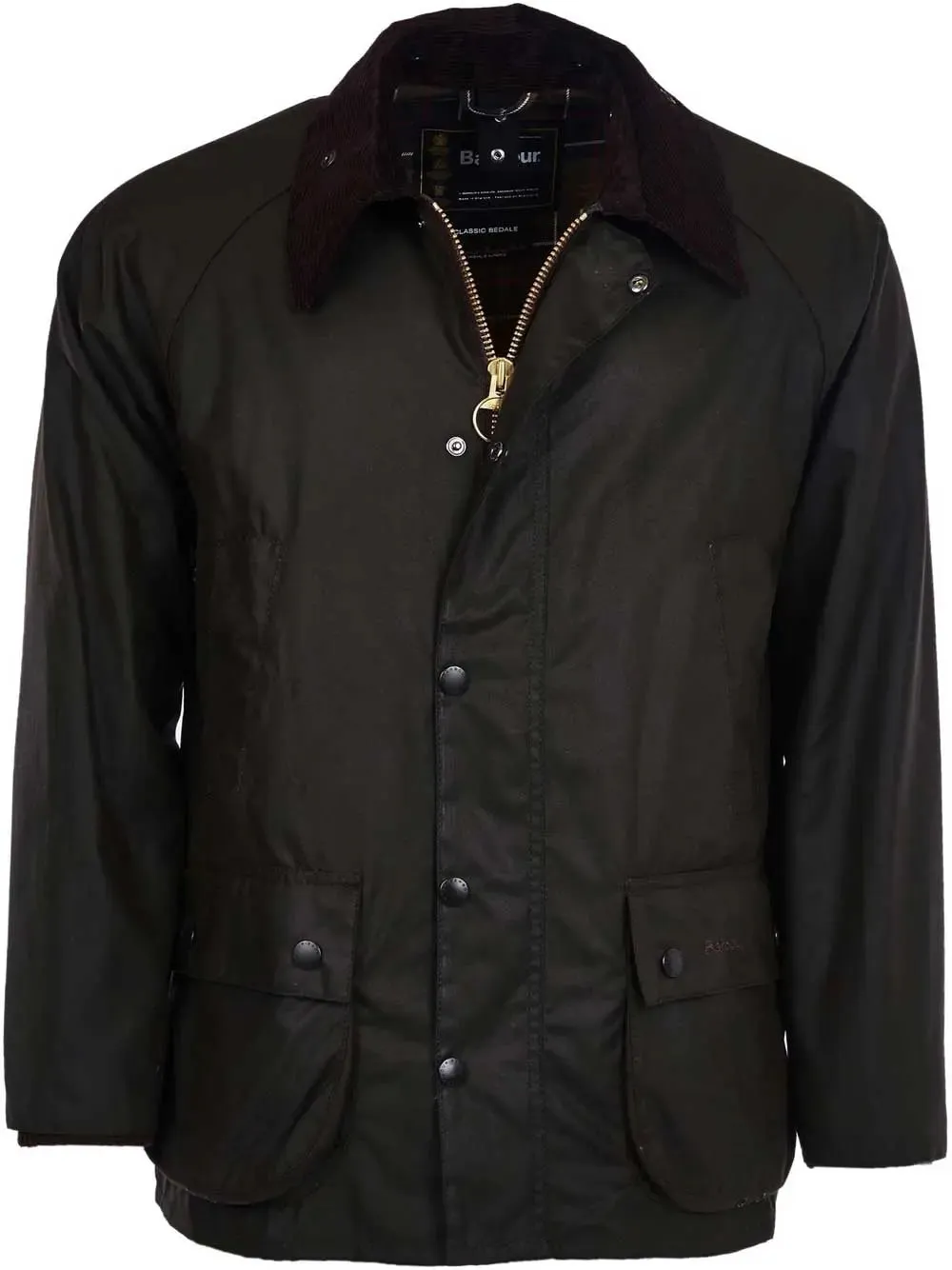 BARBOUR Classic Bedale Wax Jacket - Mens  - Olive