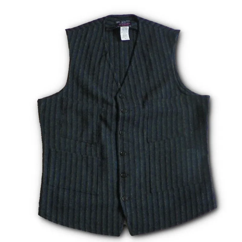 Button Front Wool Vest