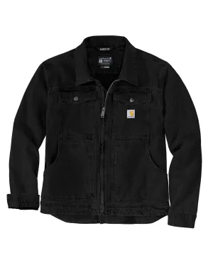 Carhartt Men's Relaxed Fit Duck Jacket - Black