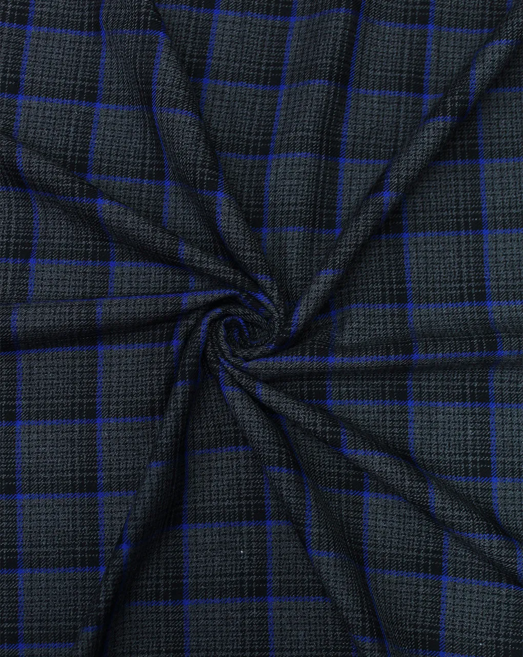 CHECKS WOOLEN TWEED FABRIC (WIDTH 56 INCHES)