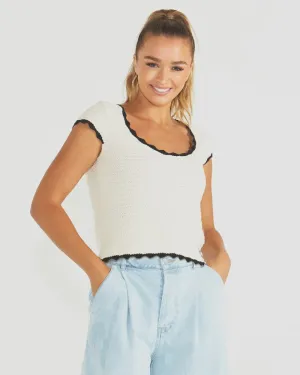 COCO CROCHET TOP