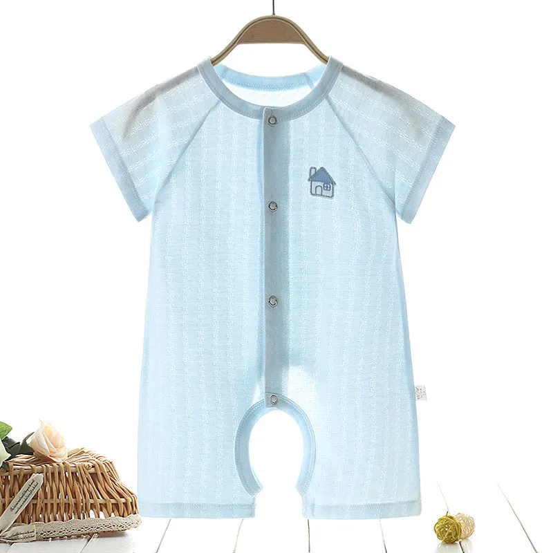 Comfortable Baby's One-Piece Summer Clothes | Pure Cotton Infant Pajamas