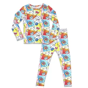 Comic Hero Bamboo Kids Pajamas