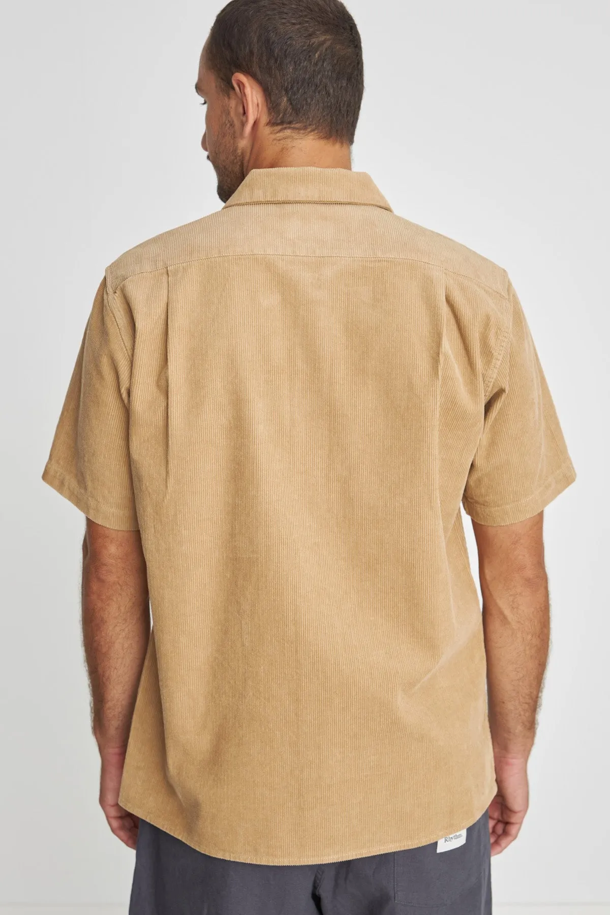 Cord SS Shirt Sand