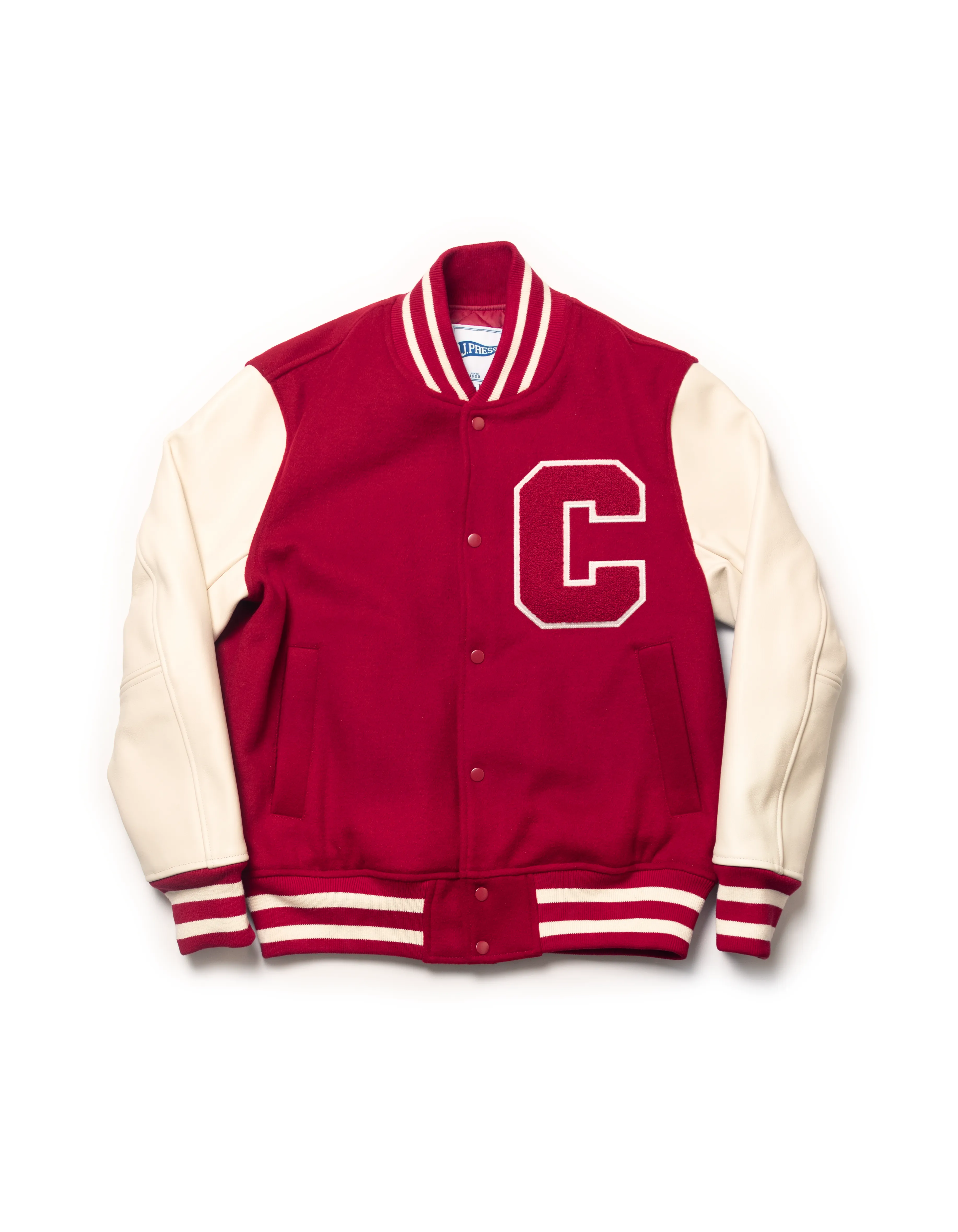 CORNELL VARSITY JACKET - RED