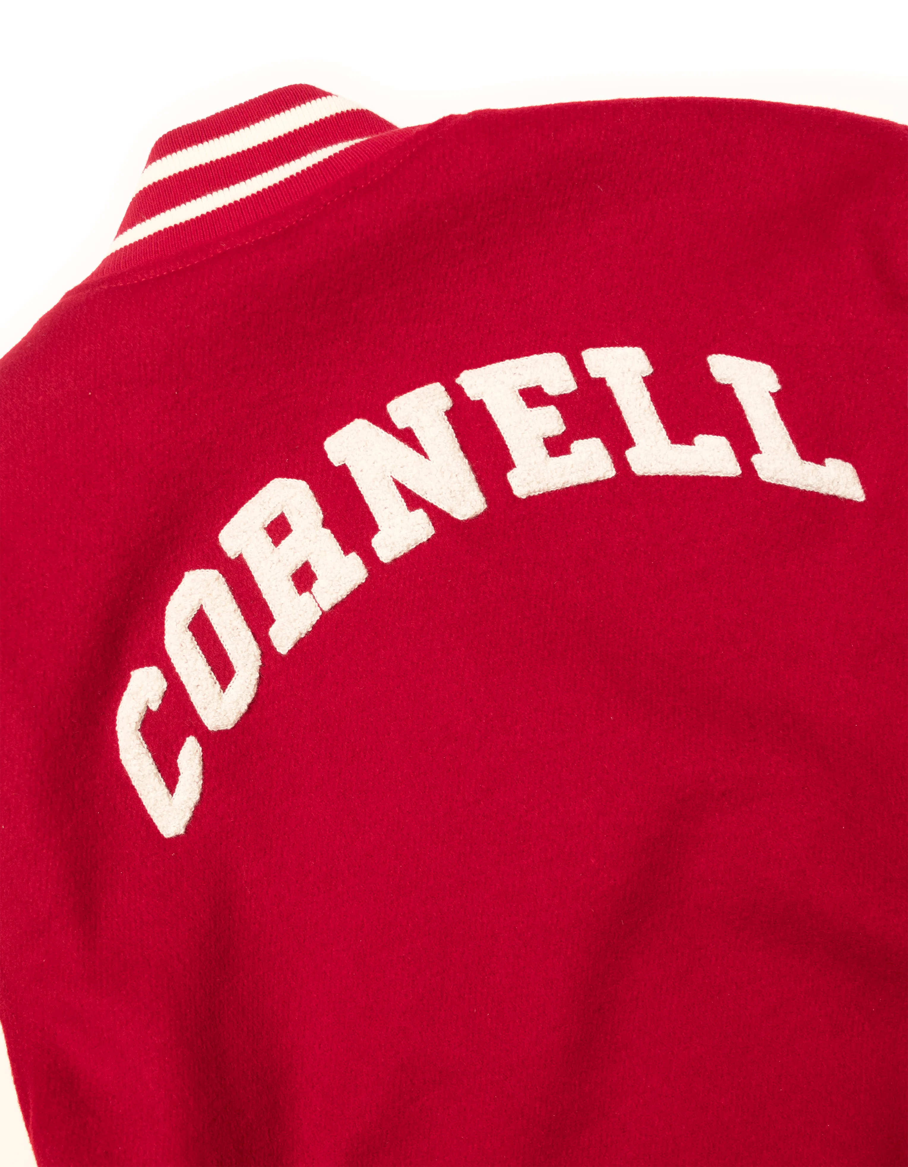 CORNELL VARSITY JACKET - RED