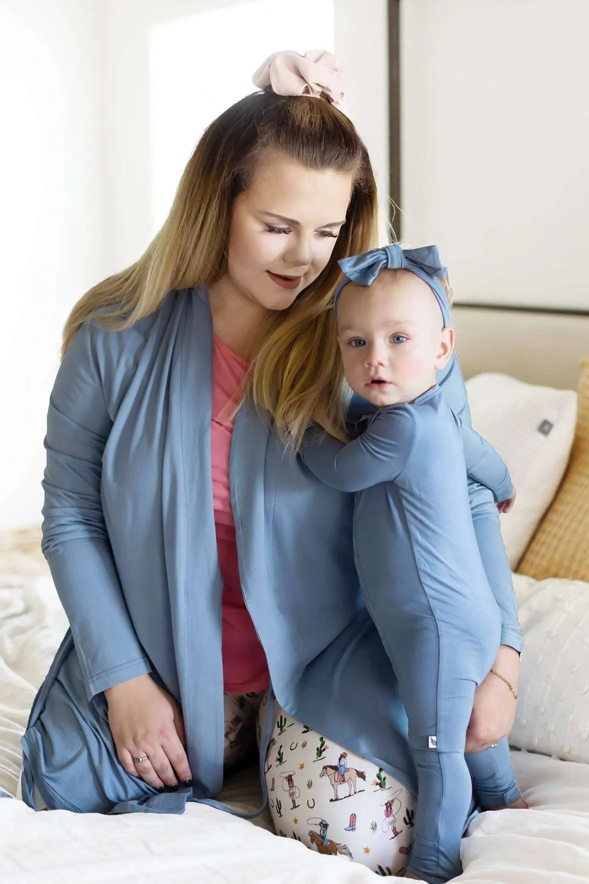 Dried Lavender Mommy Robe