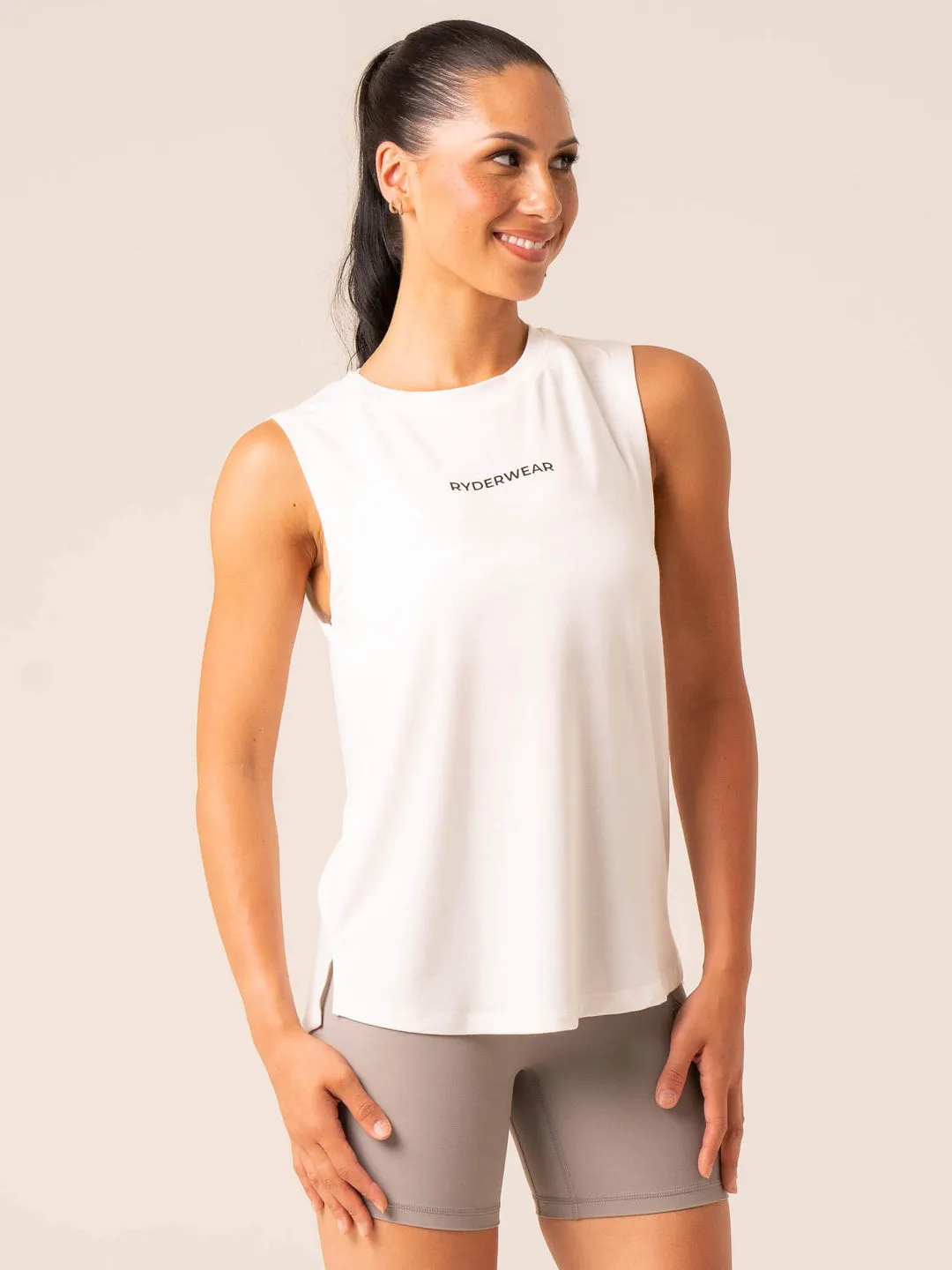 Embody Tank | White