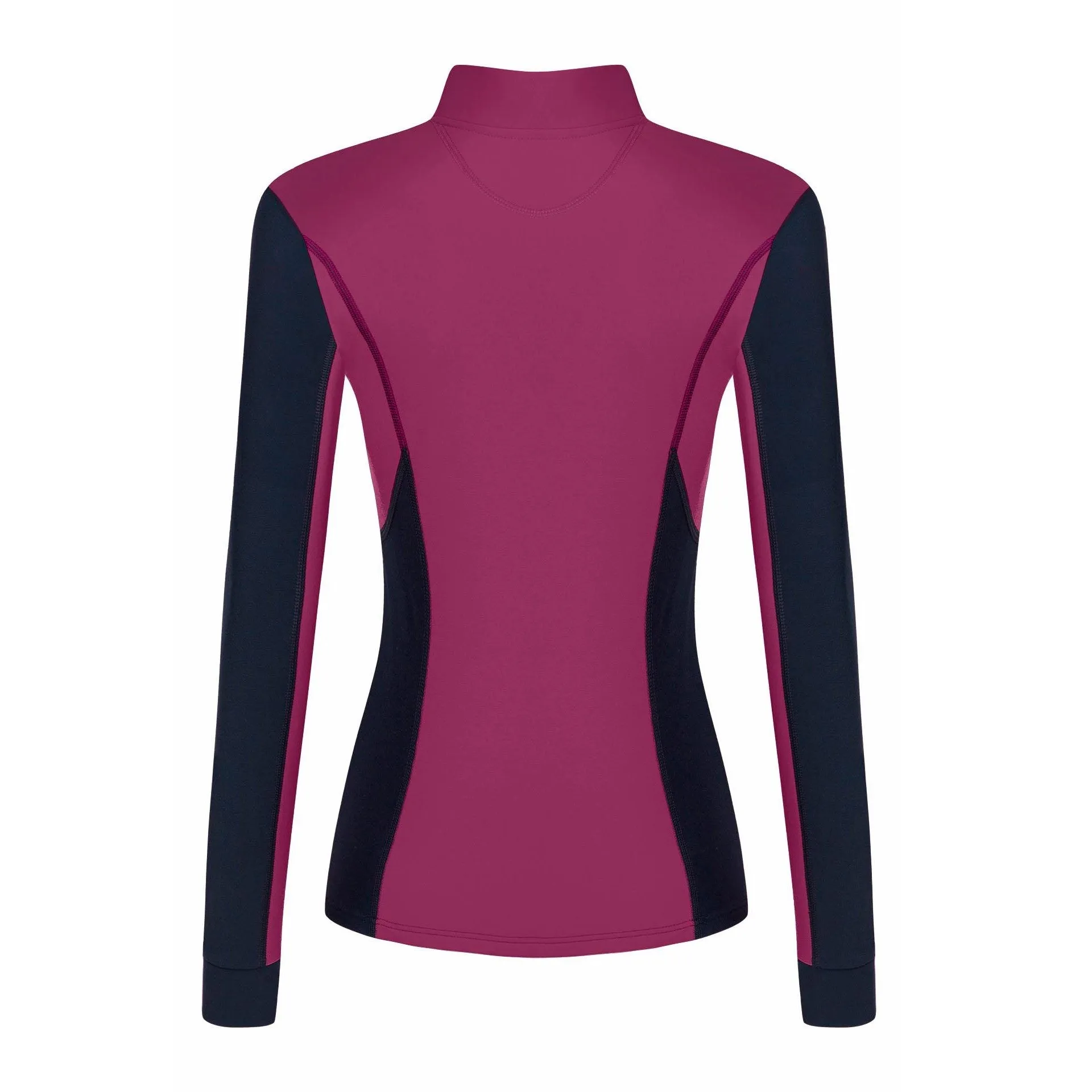 Fair Play Half Turtleneck KAMILA Dark Pink-Navy