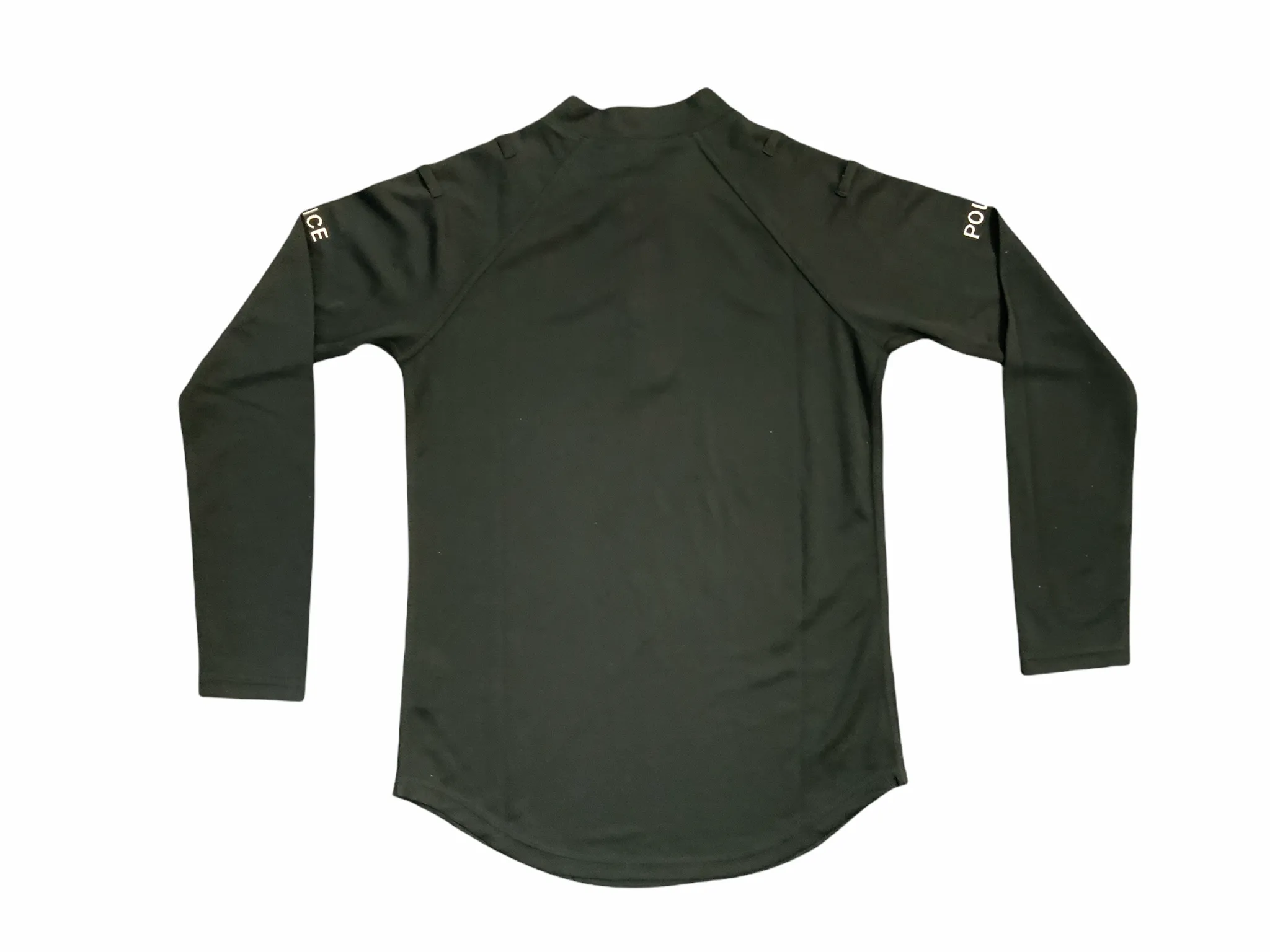 Female Black Police Branded As New Breathable Long Sleeve Wicking Shirt Top WKS18FAN