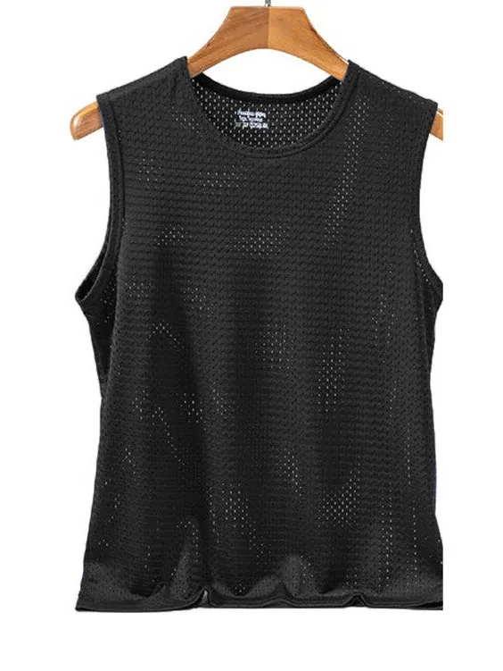 Fitness Mesh Tank Top for Men / Wrestling Breathable Singlet - SF0345