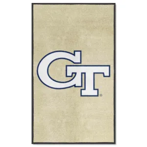 Georgia Tech 3X5 High-Traffic Mat with Durable Rubber Backing - Portrait Orientation