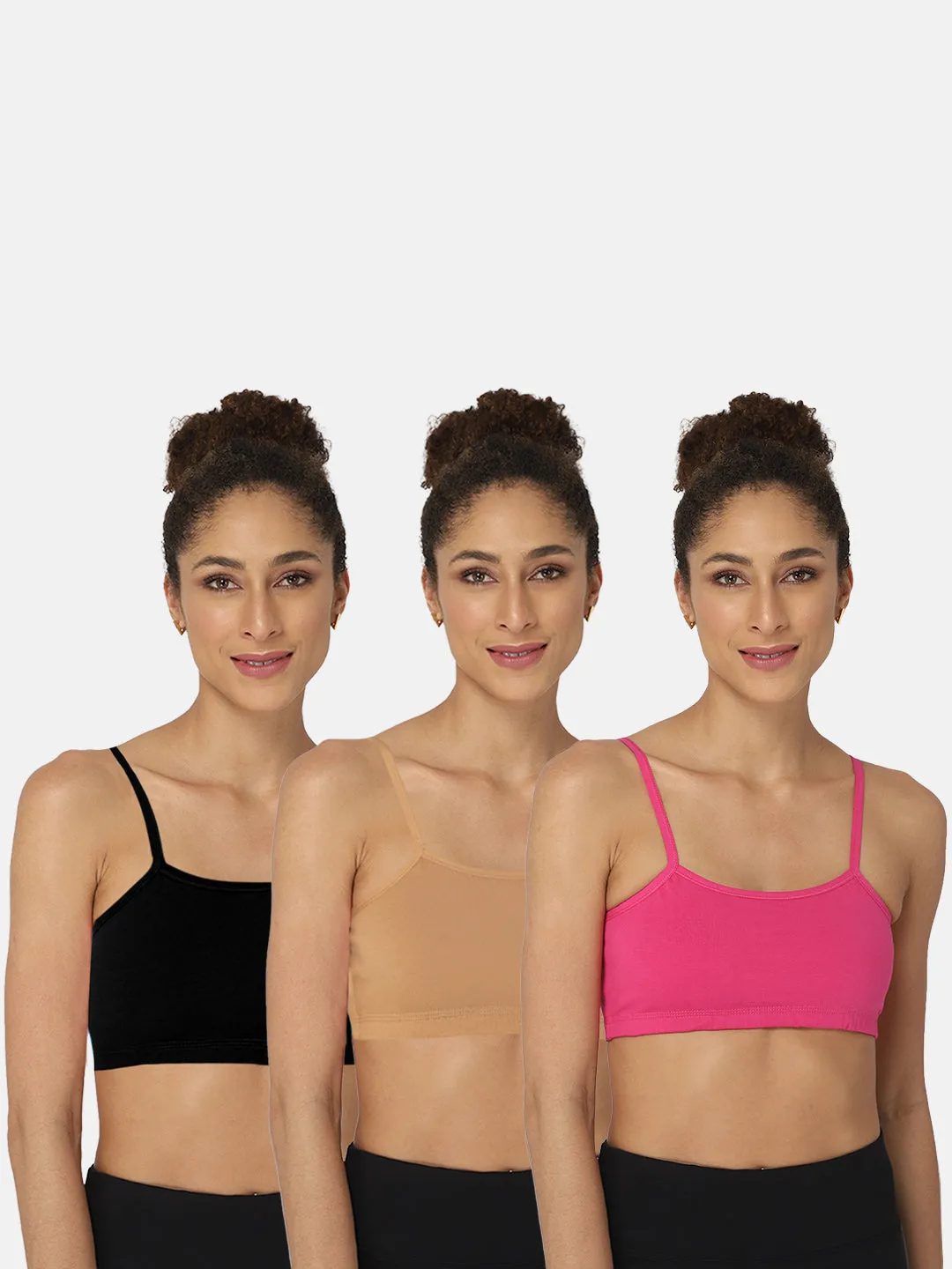 Intimacy Beginners Bra Special Combo Pack – Comfortable and Stylish Starter Bras for Teens (CA05 - C65)