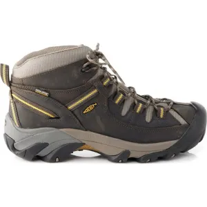 Keen Men's Targhee II Mid Black Olive\Yellow