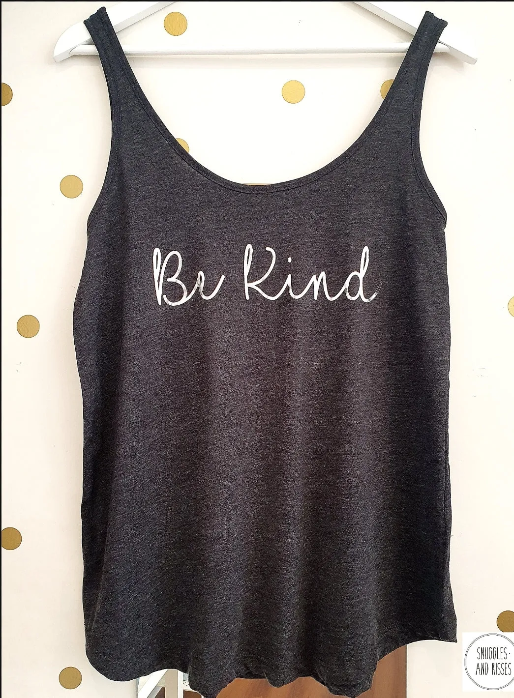 Ladies 'Be Kind' Vest-Organic cotton