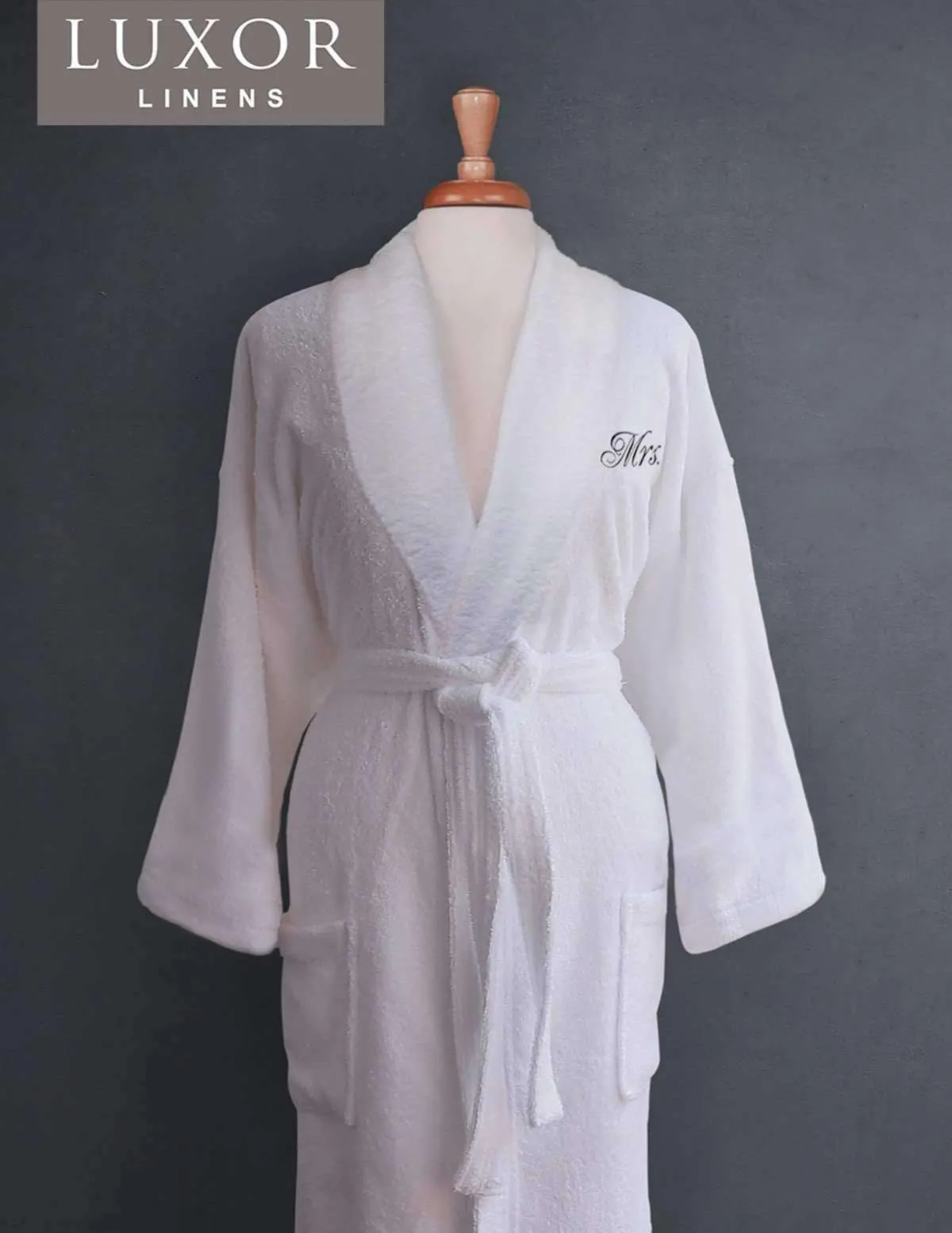 Lakeview Signature Egyptian Cotton Terry Spa Robes