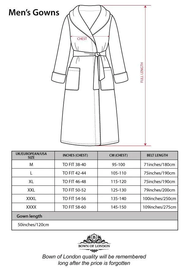 Lightweight Men's Bathrobe - Atlas Gray