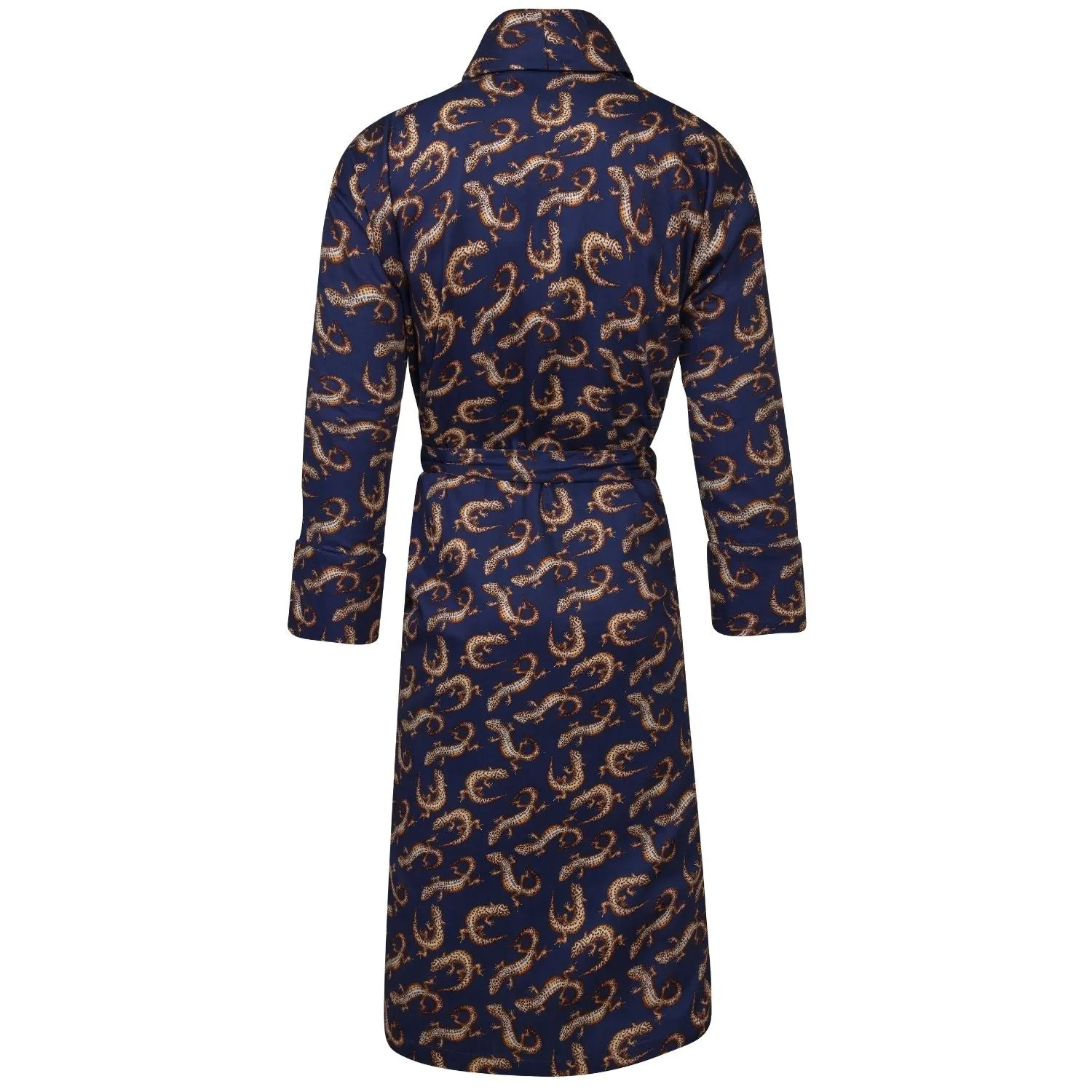 Lightweight Men's Robe - Gekko Navy