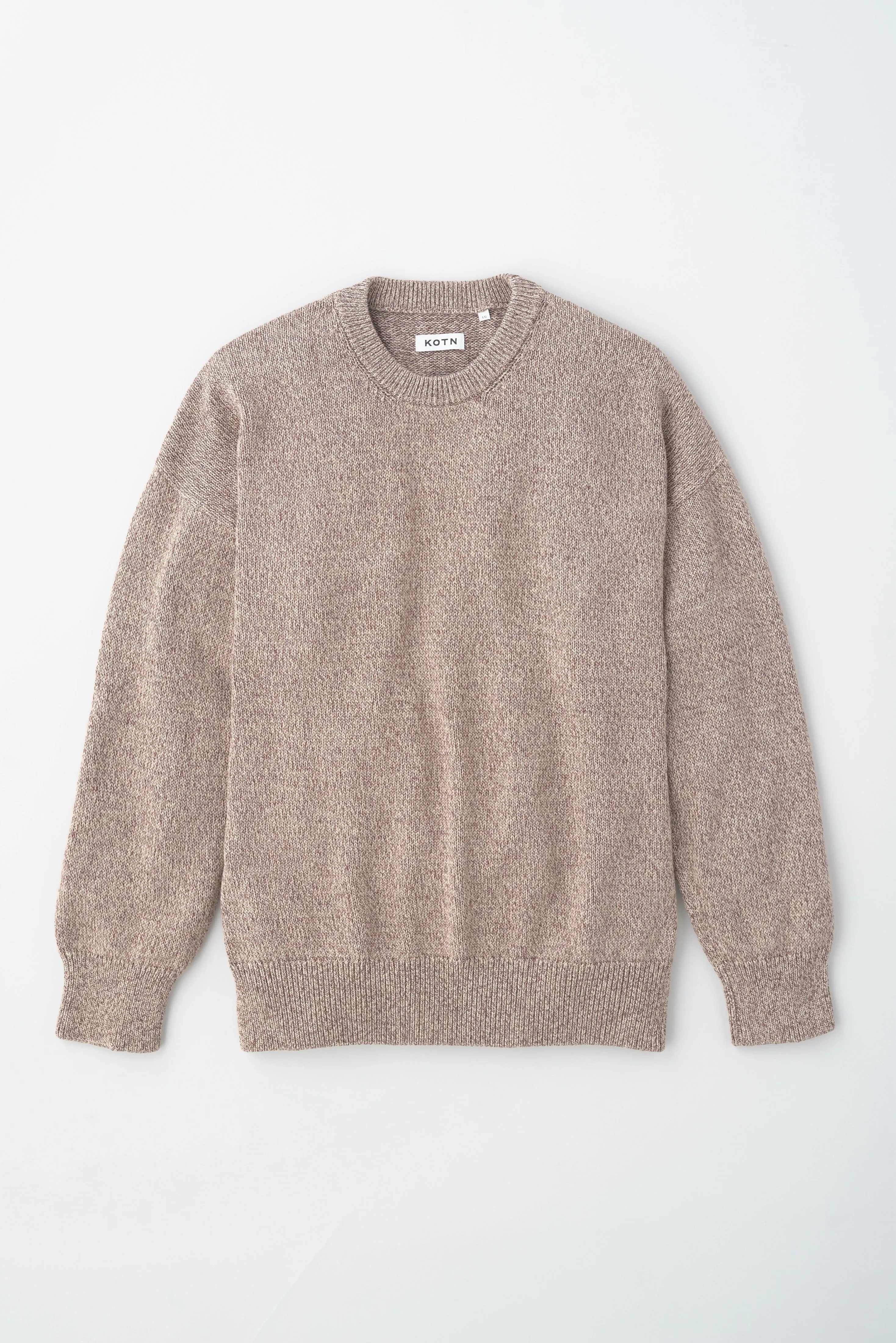 Men's Hamatah Sweater in Umber Melange