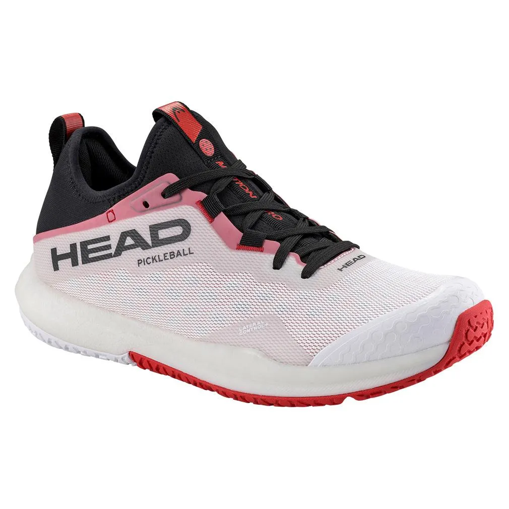 Men`s Motion Pro Pickleball Shoes White and Red