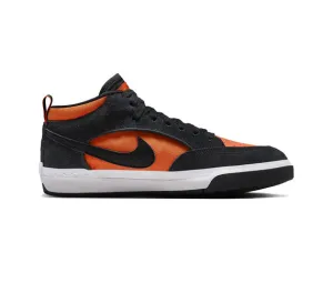 Nike SB React Leo - Black/Black-Orange-Electro Orange