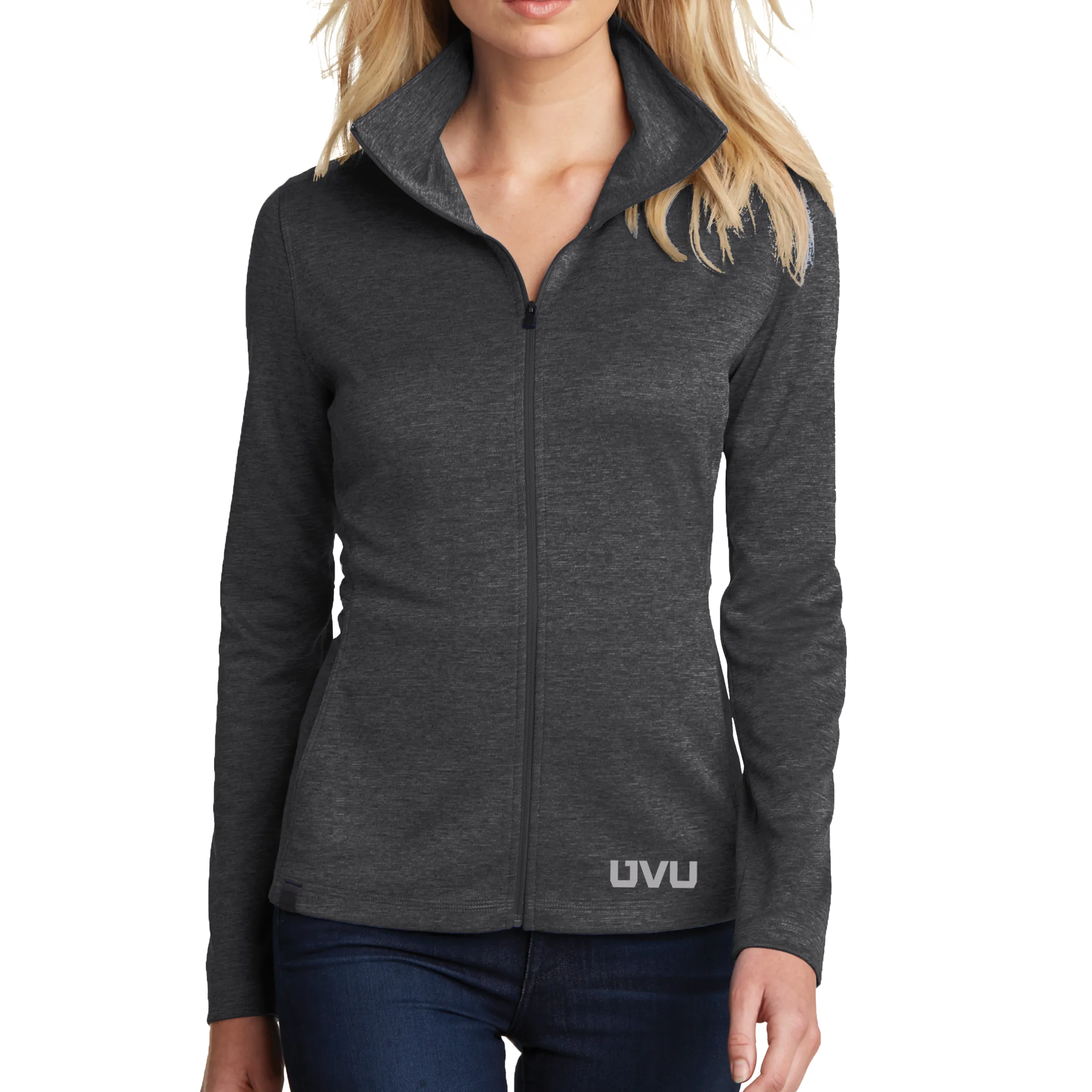 OGIO Ladies Pixel Full-Zip- Mono Reflective