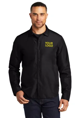 OGIO Reverse Customized Shirt Jackets, Blacktop