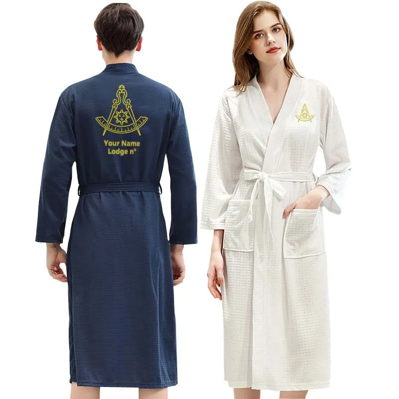 Past Master Blue Lodge California Regulation Bathrobe - Various Colors