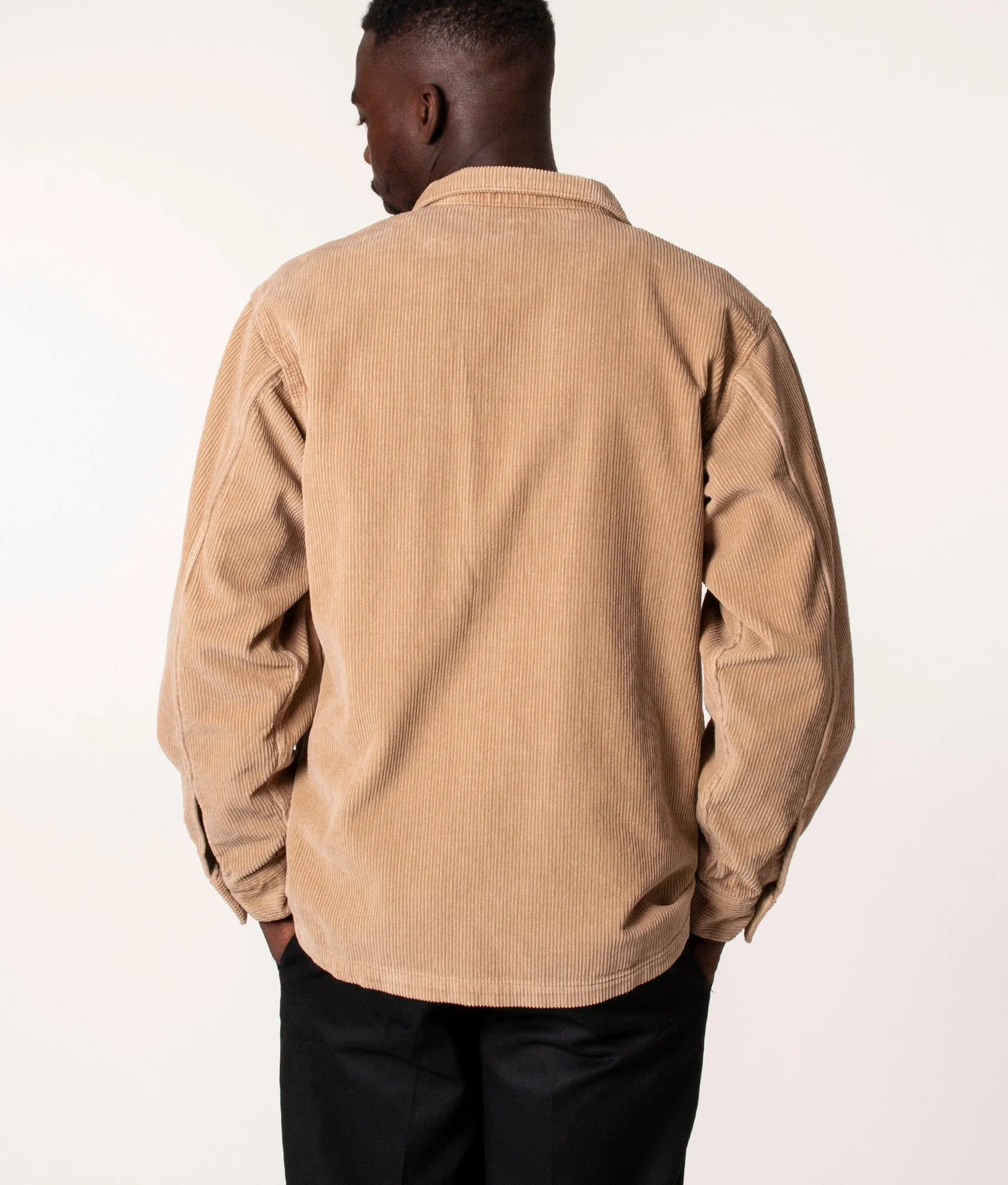 Relaxed Fit Corduroy CPO Overshirt