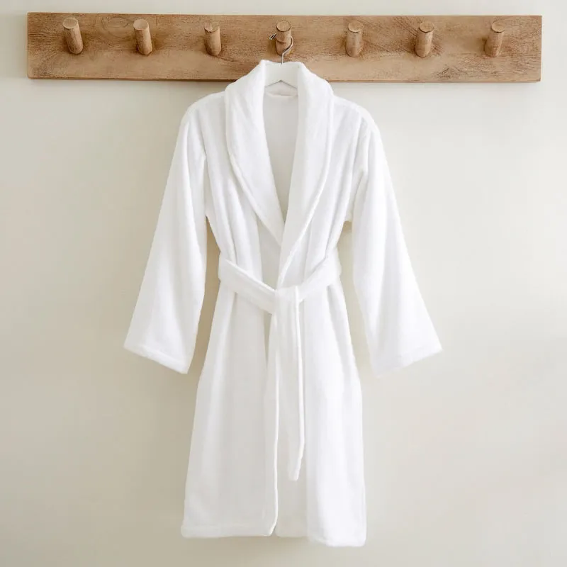 Renee Taylor Chalet Quick Dry Terry Cotton Bath Robe