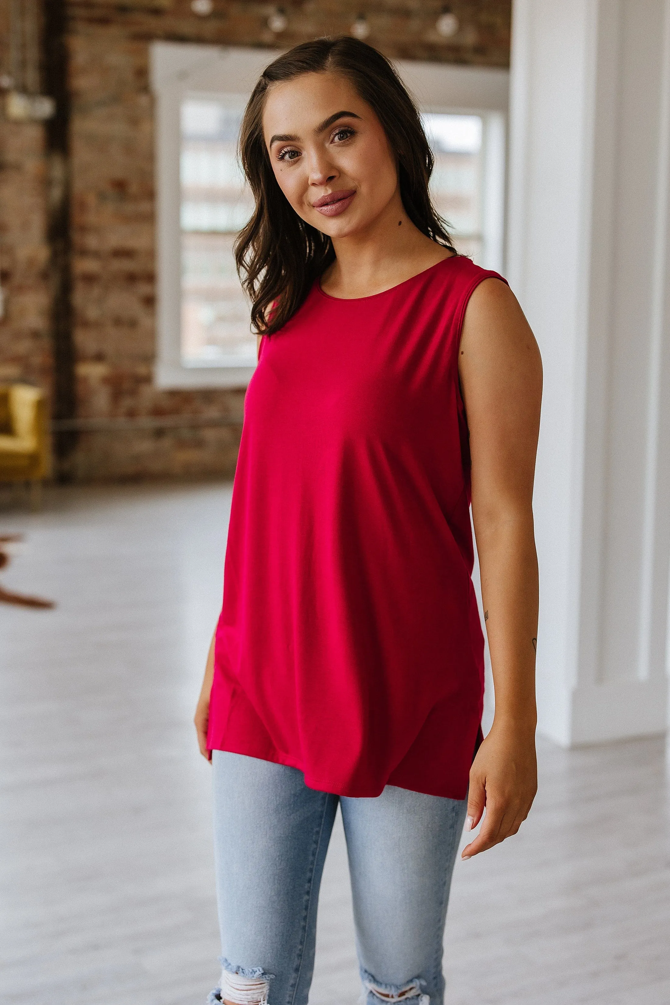 SALE - Frieda Side Slit Tunic | S-XL