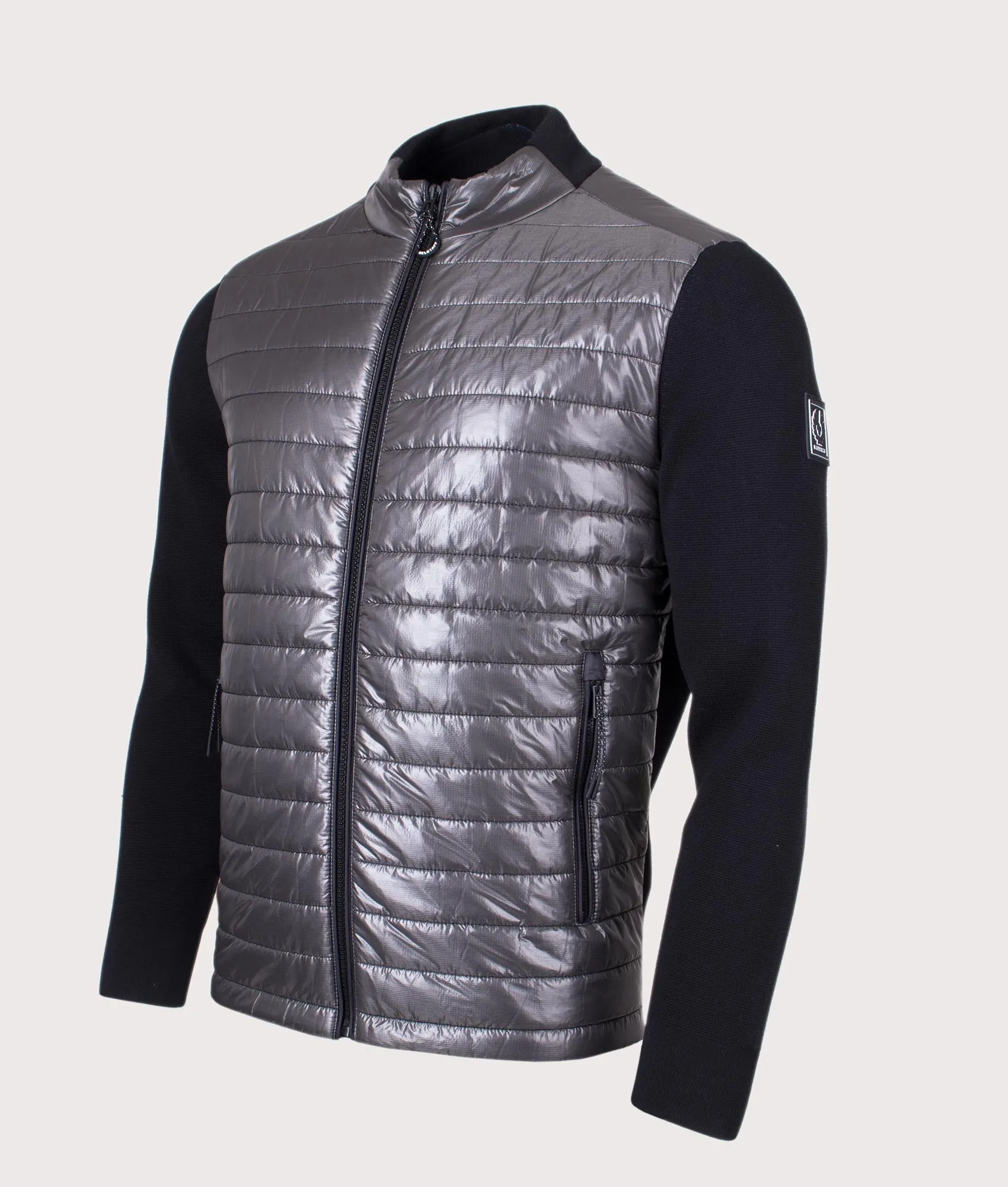 Slim Fit Veer Zip Through Hybrid Jacket