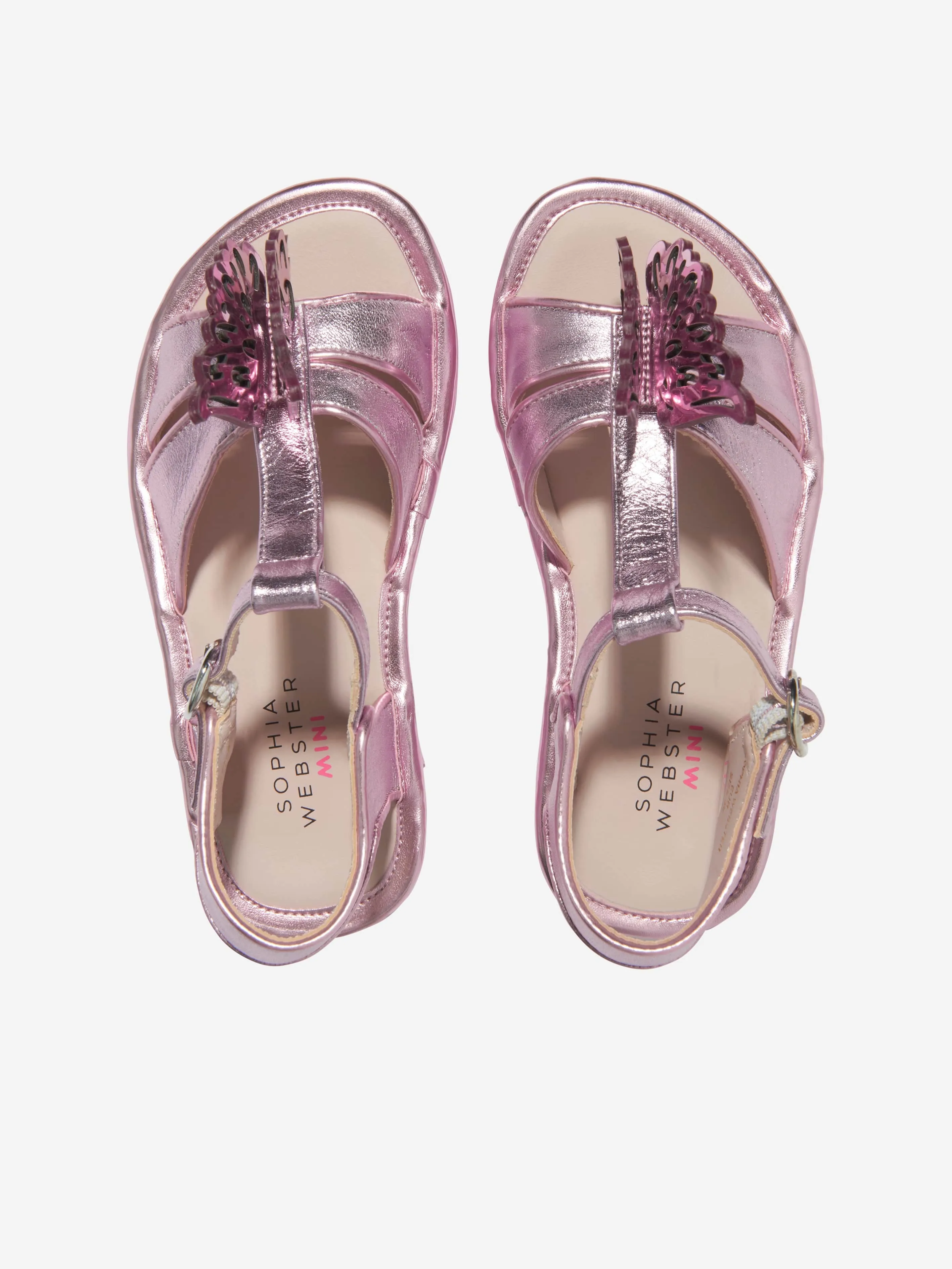 Sophia Webster Girls Celeste Sandals in Pink