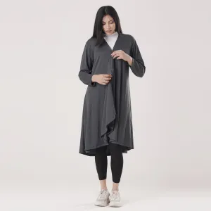 Tf-Grey Modest Activewear Cover Up