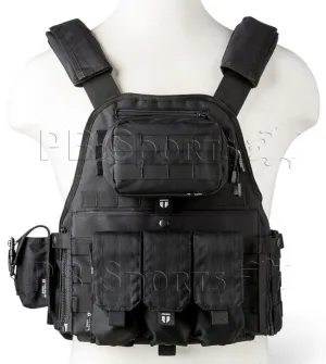 Tiberius Arms EXO Assault Tactical Vest Black