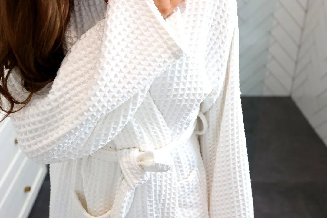 Waffle Weave Bathrobe